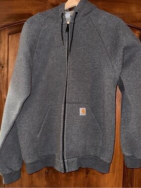 Carhartt Tan Fleece-Lined Jacket Interior